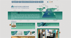 Desktop Screenshot of partners-jordan.org